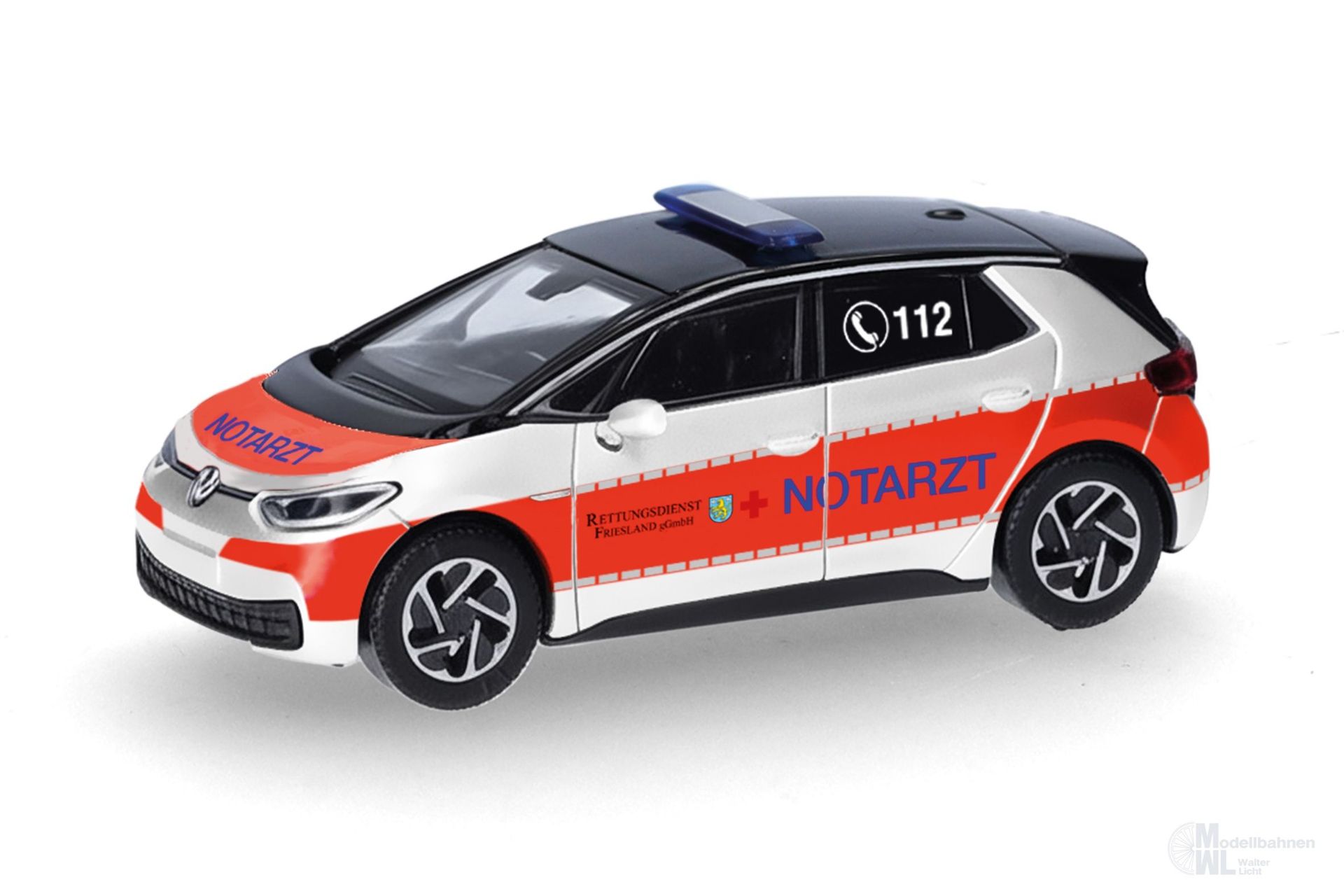 Herpa 098588 - VW ID.3 Notarzt Friesland H0 1:87