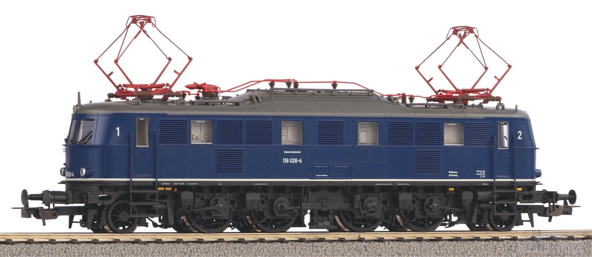 Piko 51878 - E-Lok BR 118 DB Ep.IV blau H0/WS Sound