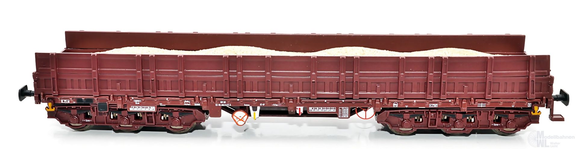 NPE NW22229 - Schwerlastwagen DR Ep.IV Samms 4860 erhöhte Bordwände Kiesladung H0/GL NPE NW22229 - Schwerlastwagen DR Ep.IV Samms 4860 erhöhte Bordwände Kiesladung H0/GL