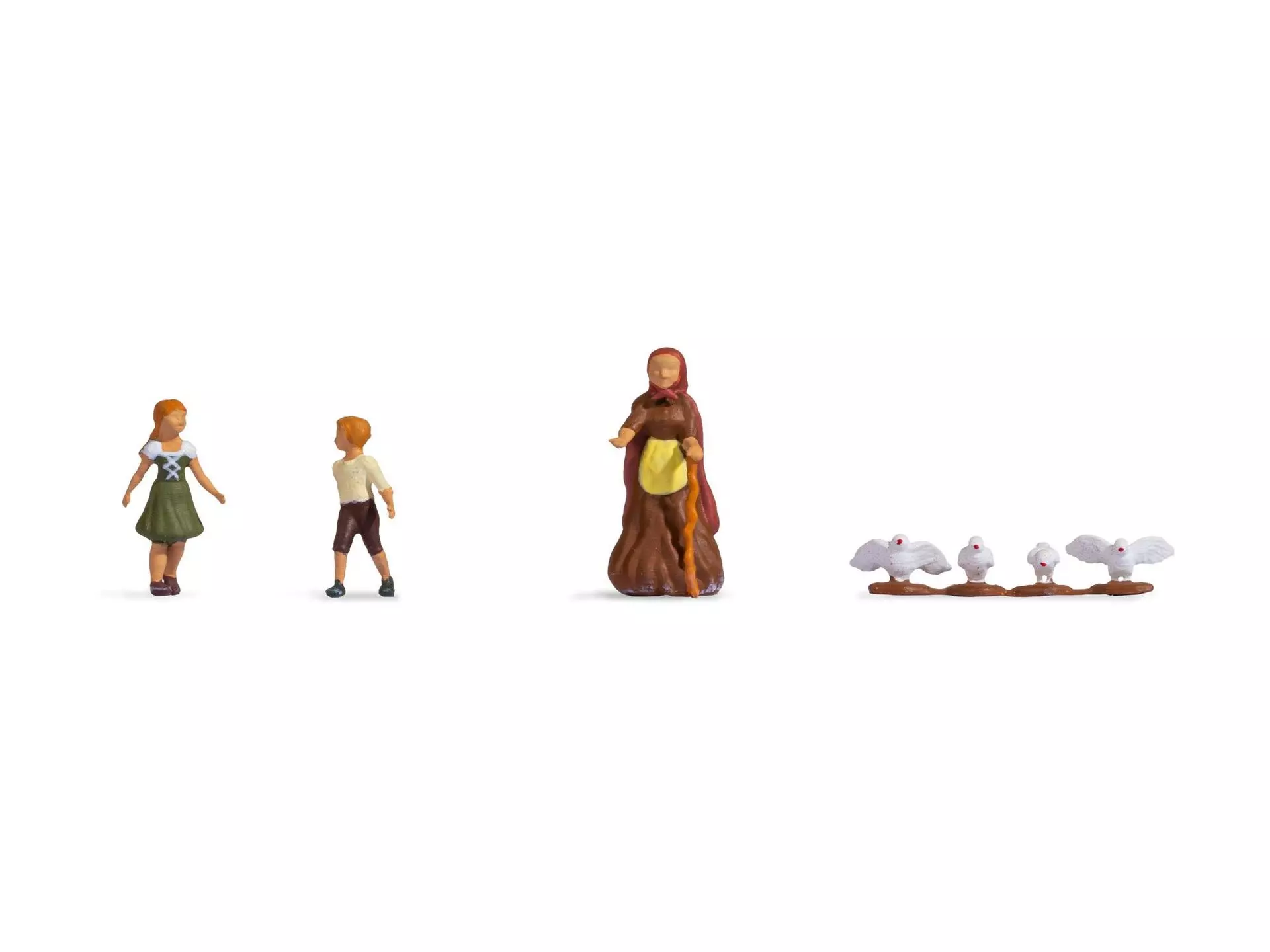 Noch 15804 - Hänsel und Gretel mit Hexe H0 1:87