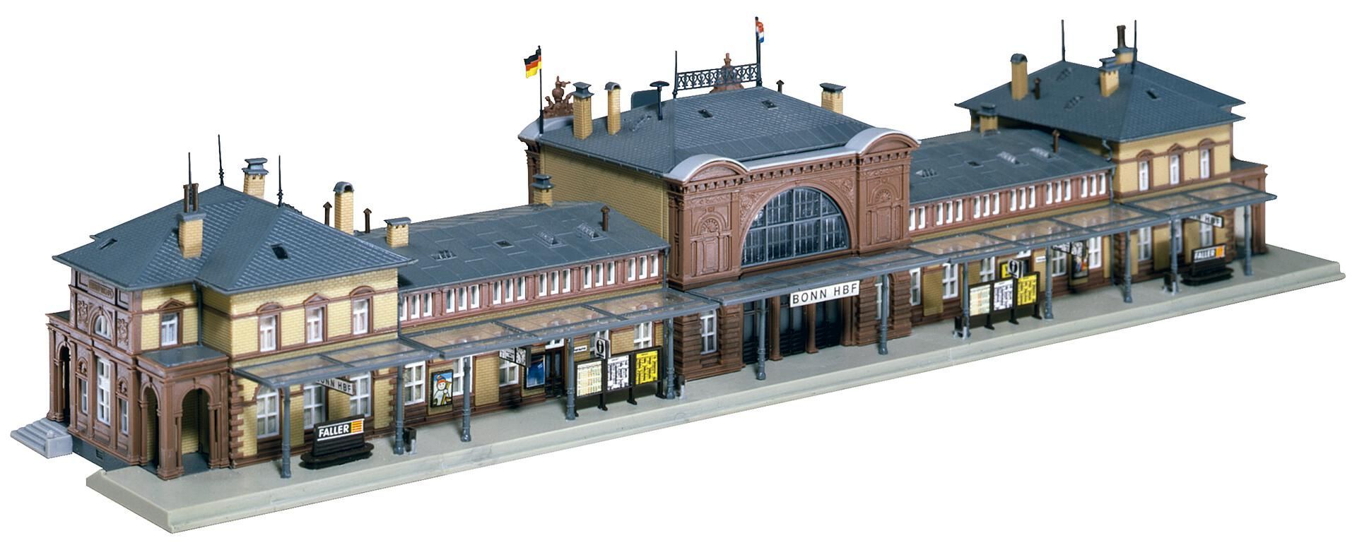 212113_fg_02 Faller 212113 - Bahnhof Bonn N 1:160