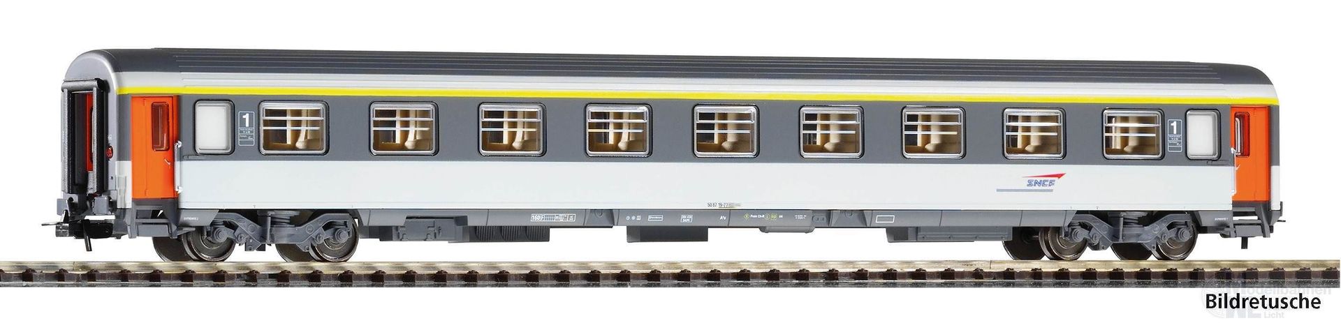 Piko 97140 - Personenwagen SNCF Ep.IV Corail 1.Kl. H0/GL