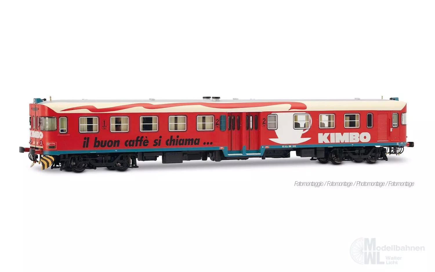 Lima 2677 - Triebwagen ALn 668 Serie 3300 FS Ep.V KIMBO H0/GL