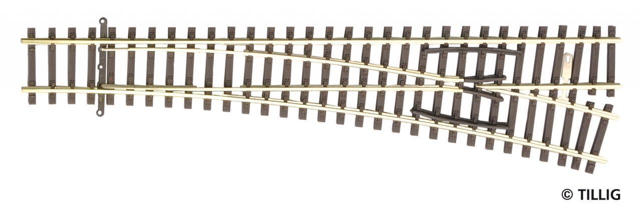 Tillig 83331 - Weiche EW2 15° rechts TT 1:120