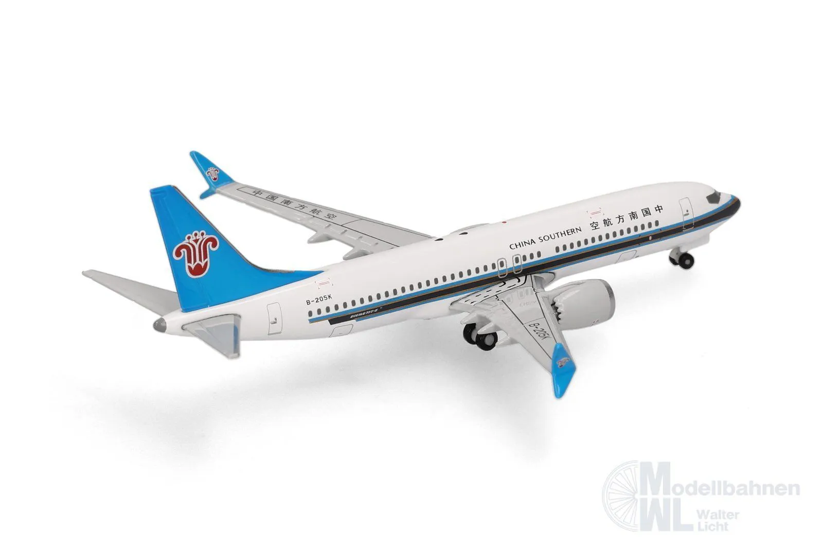 Herpa 539074 - Boeing 737 Max 8 China Southern 1:500