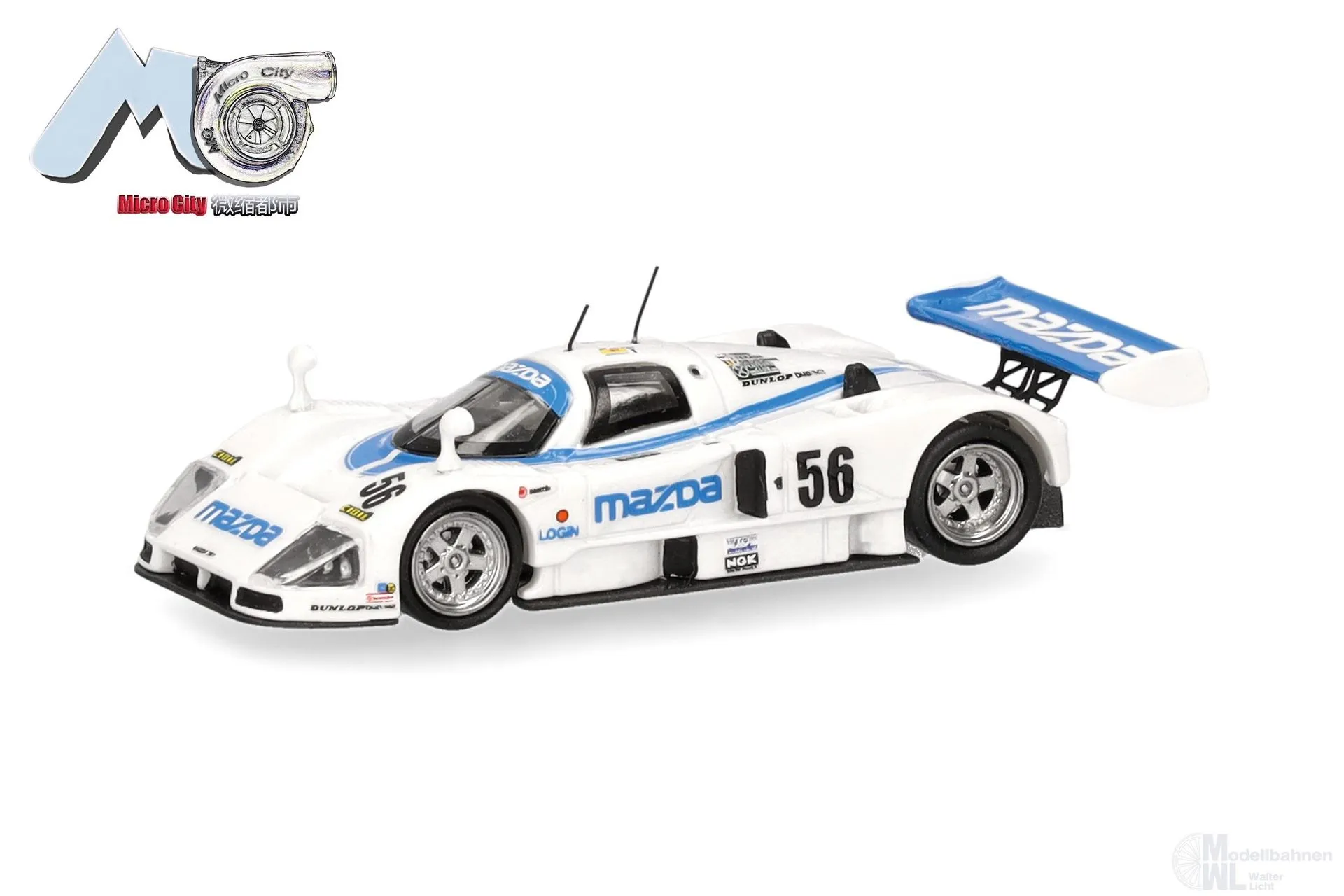 Herpa 87MC000095 - Mazda 787B 56 weiß H0 1:87