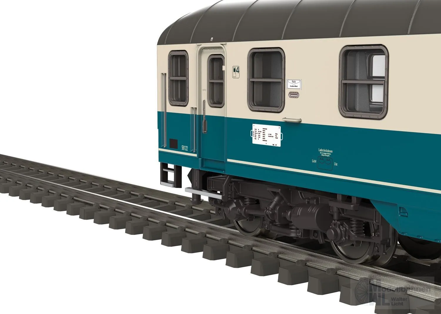 Trix 18580 - Postwagen DBP Ep.IV N 1:160