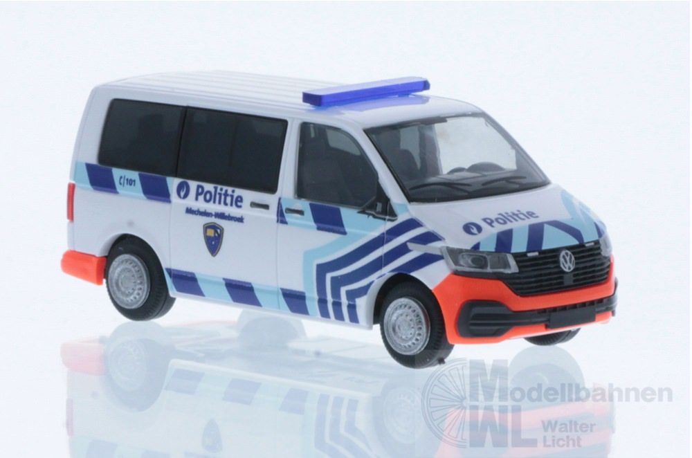Rietze 53898 - Volkswagen T6.1 Politie Mechelen (BE) H0 1:87 Rietze 53898 - Volkswagen T6.1 Politie Mechelen (BE) H0 1:87