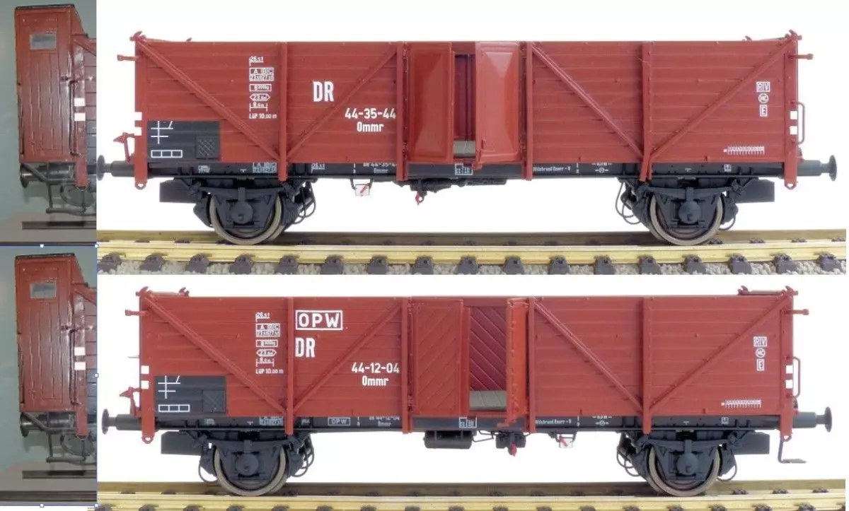 Exact Train 20372 - Güterwagen Set DR Klagenfurt 2.tlg. H0/GL