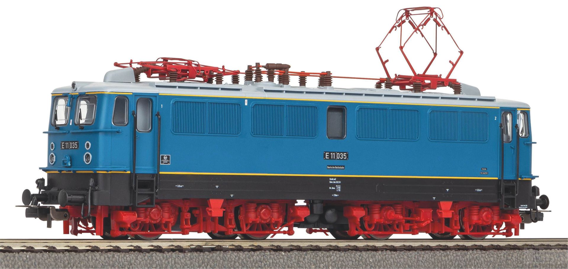 Piko 51058 - E-Lok BR 211 DR Ep.IV 1-Bahn Leipzig H0/GL Classic