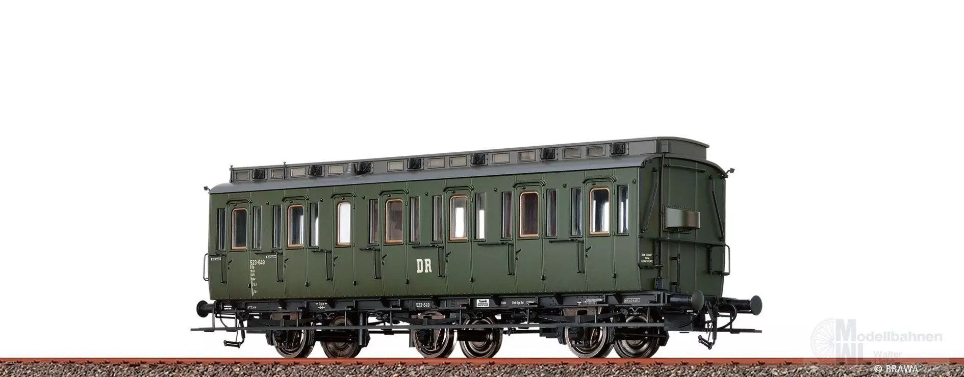 Brawa 45490 - Abteilwagen DR Ep.III B3 H0/GL