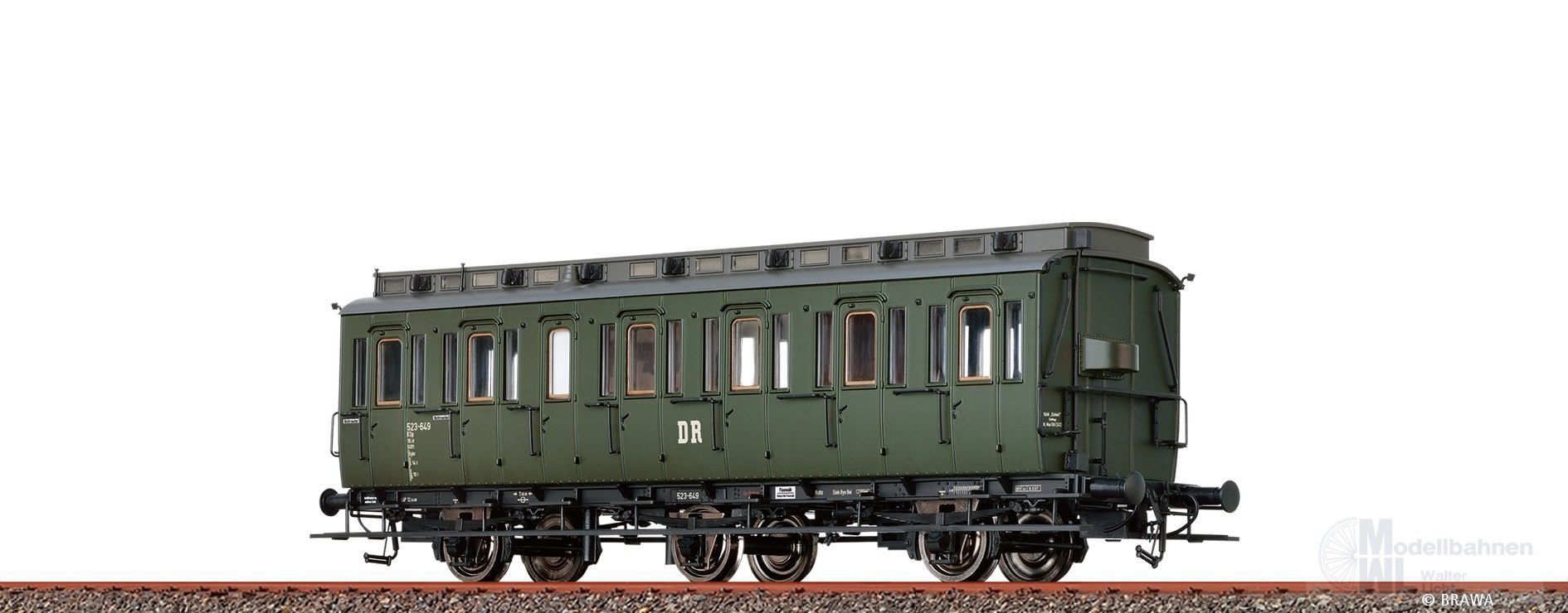 Brawa 45490 - Abteilwagen DR Ep.III B3 H0/GL