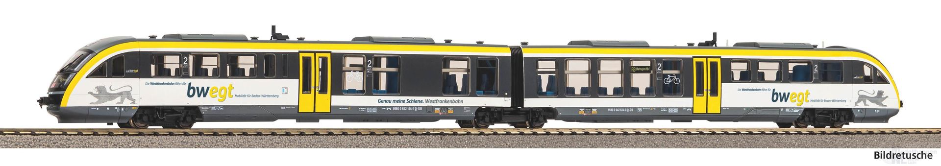 Piko 52979 - Triebwagen Desiro bwegt DB Ep.VI H0/GL Piko 52979 - Triebwagen Desiro bwegt DB Ep.VI H0/GL