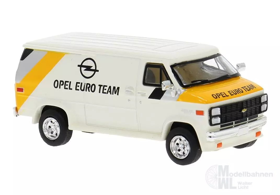 Brekina 18256 - Chevrolet C20 Opel Euro Team H0 1:87