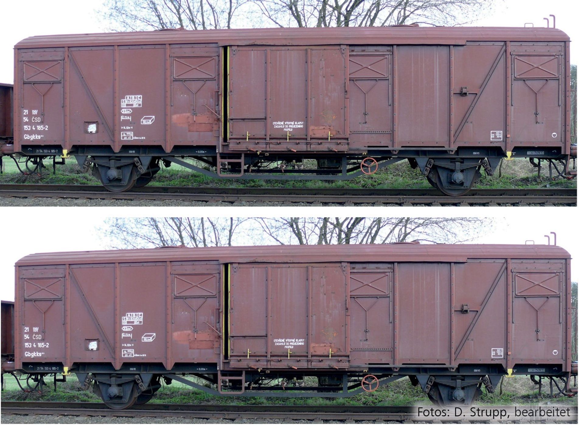 Tillig 70089 - Güterwagen Set CSD Ep.IV H0/GL
