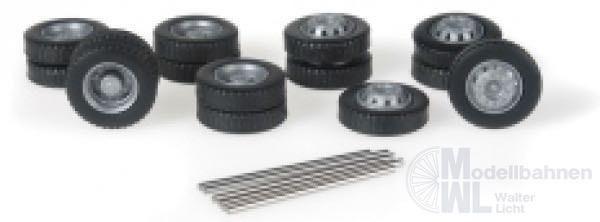 Rietze 70231 - Rädersatz Stadtbus silber H0 1:87