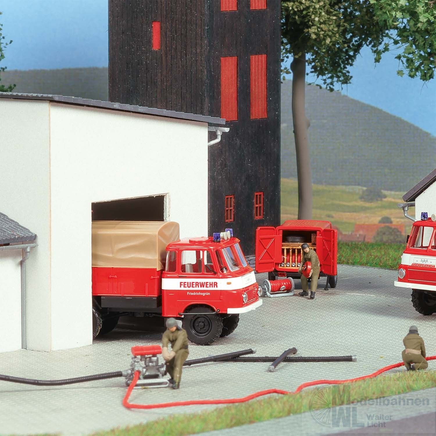 Busch 50259 - Robur LO 2002 Feuerwehr Friedrichsgrün H0 1:87