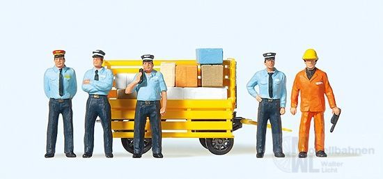 Preiser 10372 - RhB-PERSONAL H0 1:87