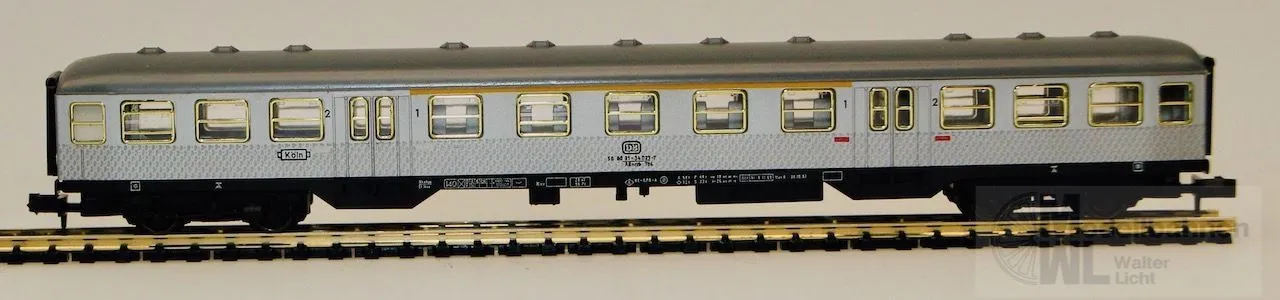 Fleischmann 8121 - FLEISCHMANN - Silberling DB Ep.IV 1/2.Kl. N 1:160