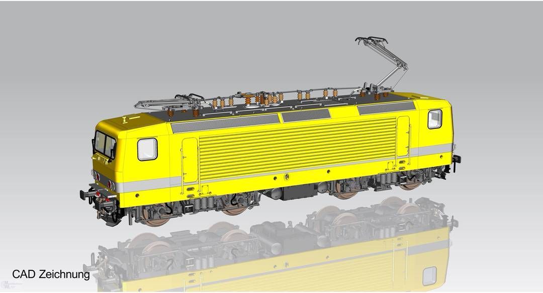 Piko 47819 - E-Lok BR 143 Bahnbau Ep.VI TT 1:120 Sound