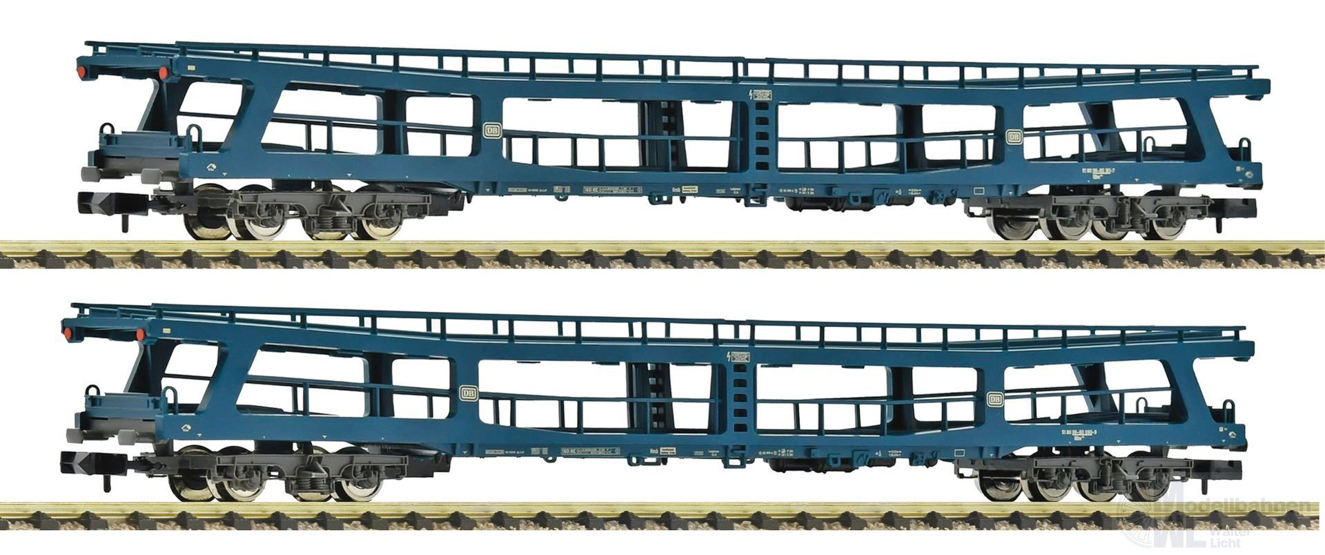 Fleischmann 6260066 - Autotransportwagen Set DB Ep.IV 2.tlg. N 1:160