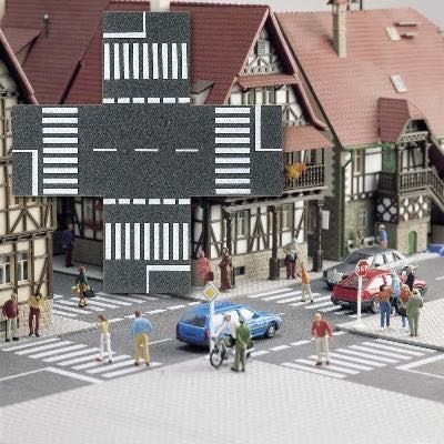 Busch 7074 - Straßenkreuzung H0 1:87