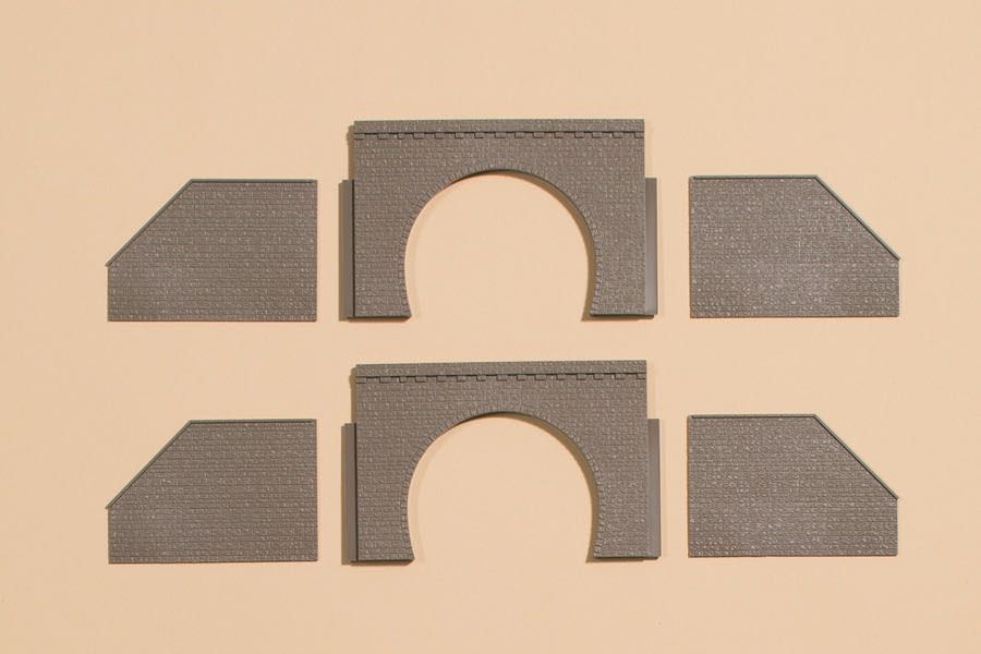 Auhagen 44636 - Tunnelportale zweigleisig N 1:160