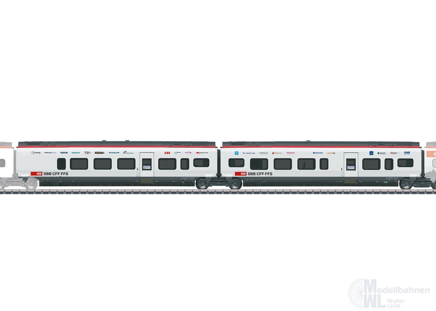 mä43467_0 Märklin 43467 - Ergänzungs-Set 2 Giruno SBB Ep.VI H0/WS