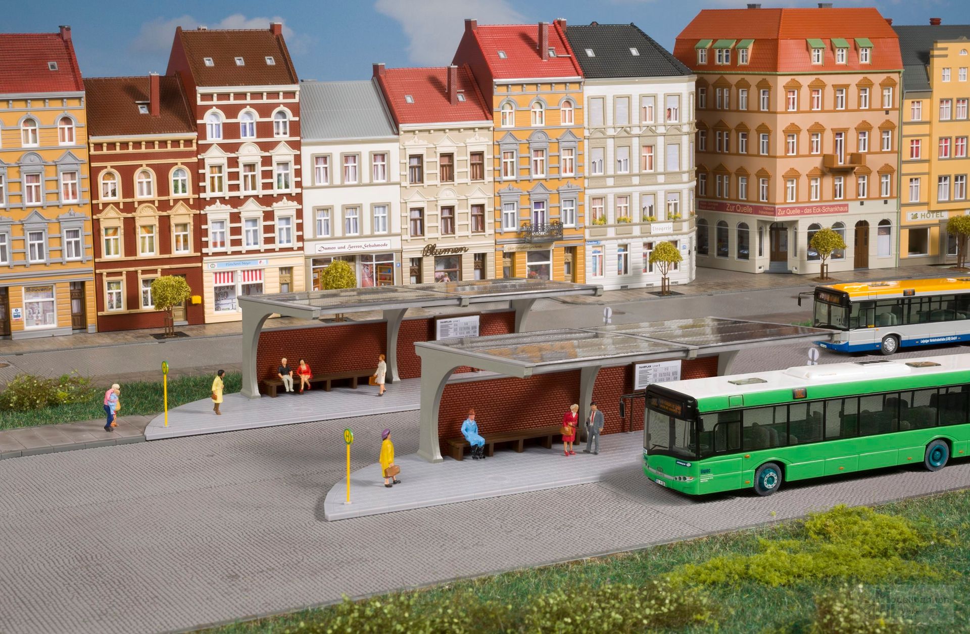 Auhagen 11479 - Busstände H0 1:87