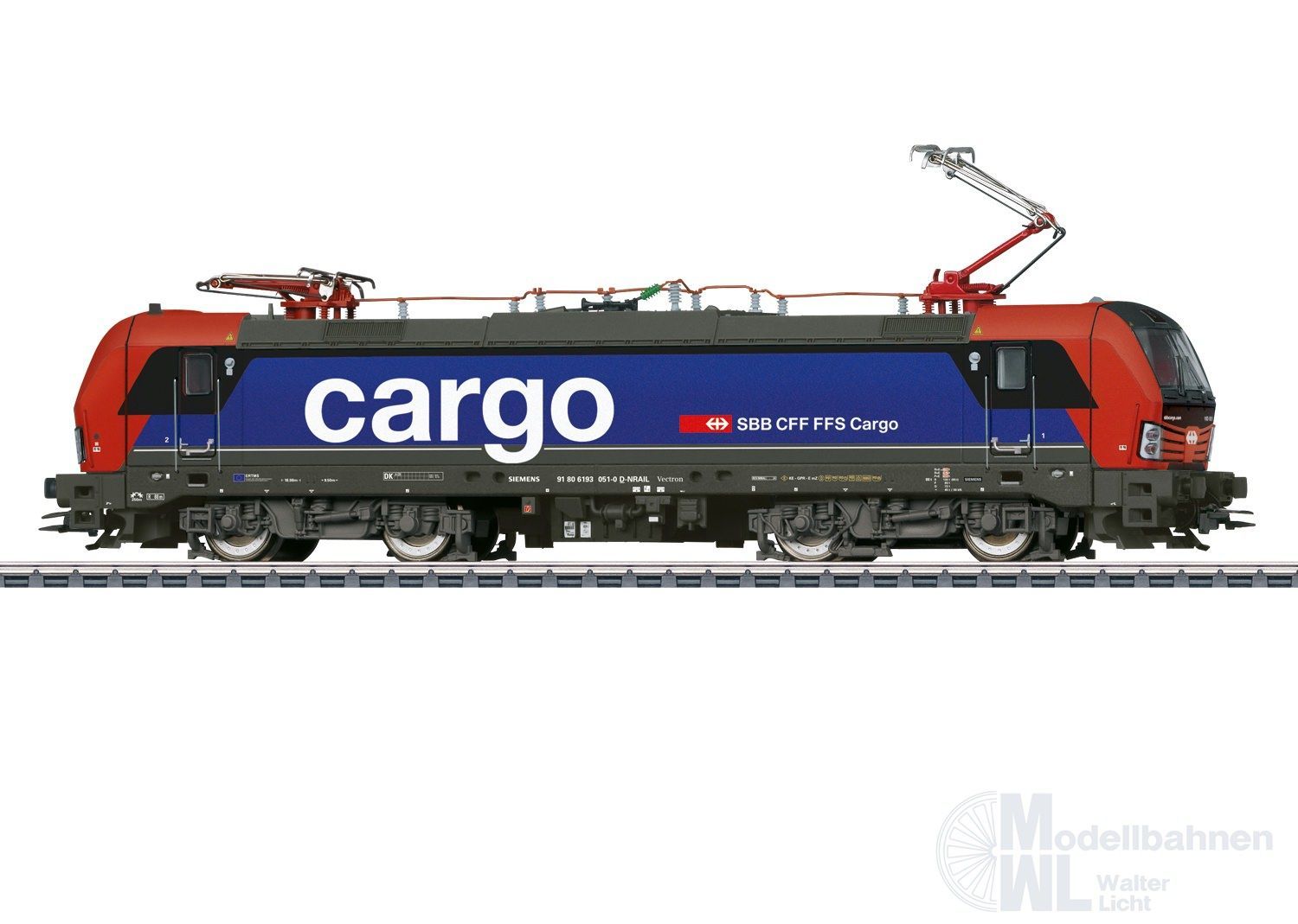 Märklin 39337 - E-Lok BR 193 SBB Cargo Ep.VI H0/WS Märklin 39337 - E-Lok BR 193 SBB Cargo Ep.VI H0/WS