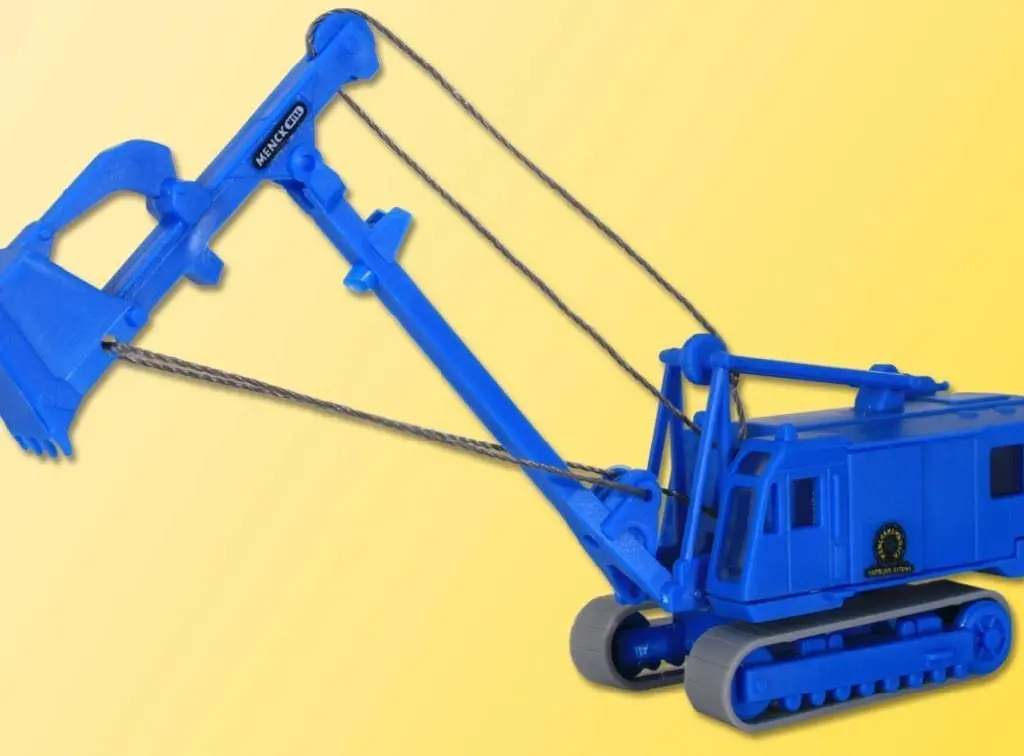 Kibri 19102 - MENCK Bagger mit Tieflöffel N 1:160