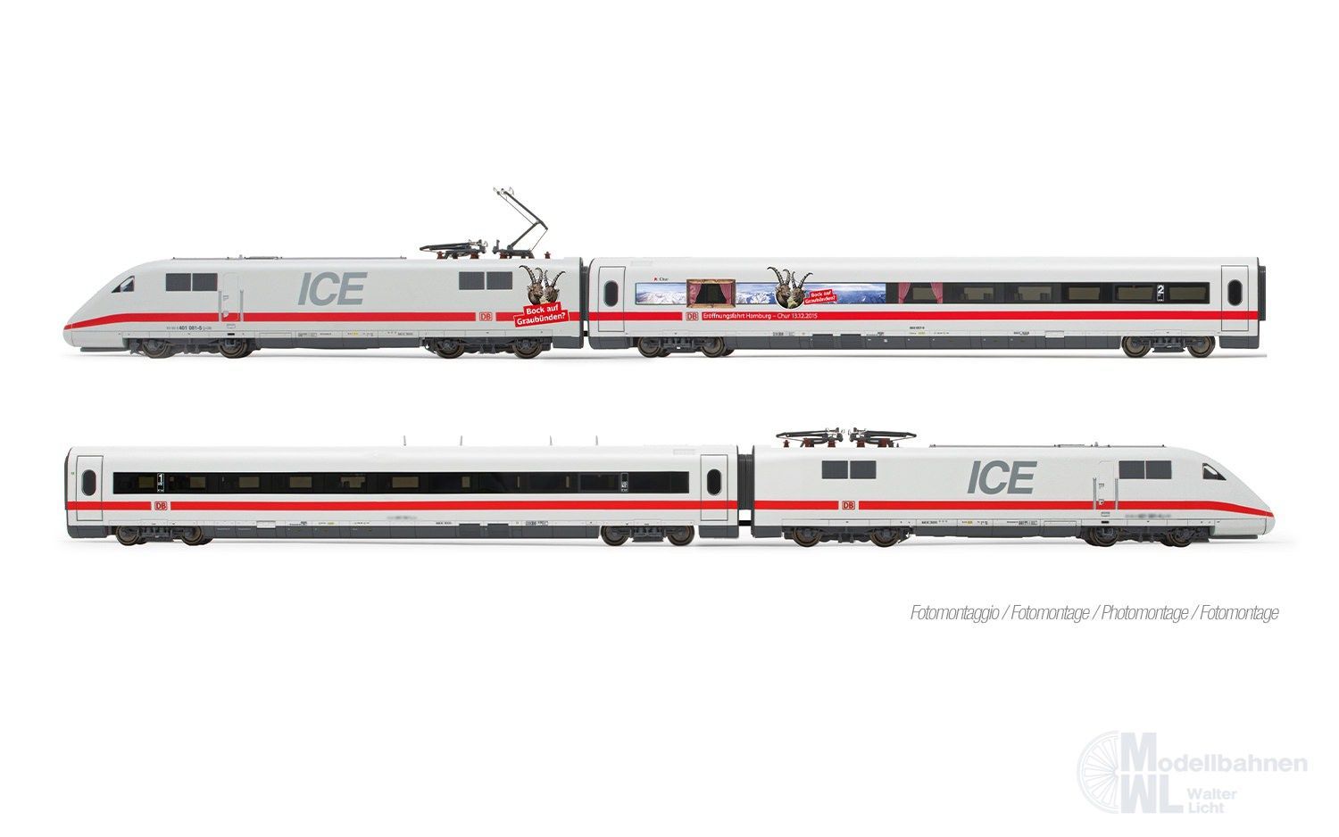 Lima 1755 - Triebzug ICE 1 DB Ep.VI Bock auf Graubünden 4.tlg. H0/GL