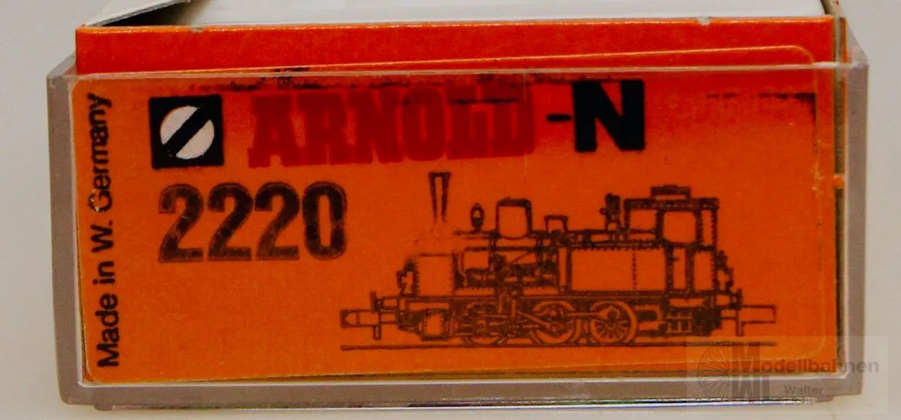 Arnold 2220 - ARNOLD - Dampflok BR 89 7493 DRG Ep.II N 1:160
