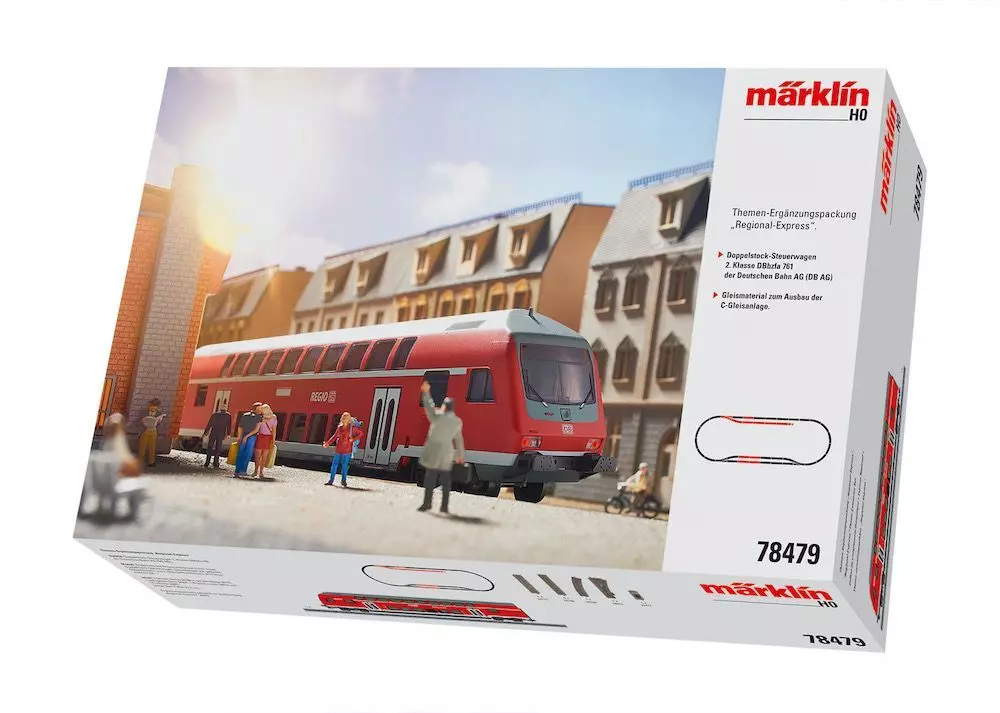 Märklin 78479 - Ergänzungspackung Regional-Express DB Ep.V H0/WS