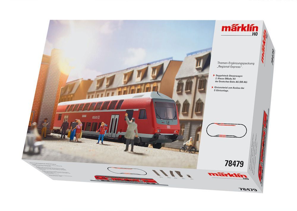 Märklin 78479 - Ergänzungspackung Regional-Express DB Ep.V H0/WS