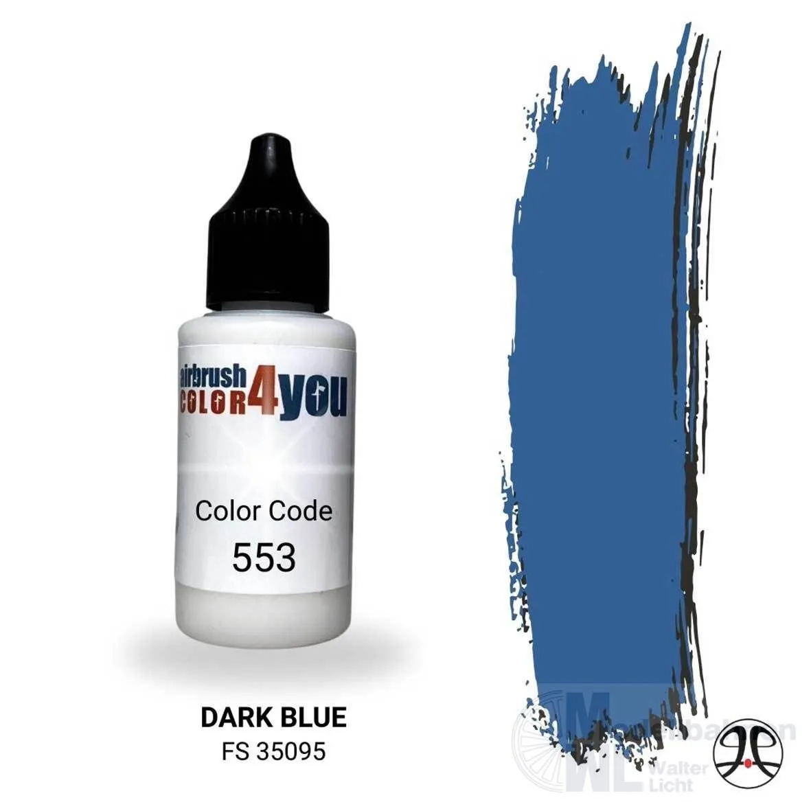 Busch 961000553 - Acrylfarbe Dunkelblau 30ml