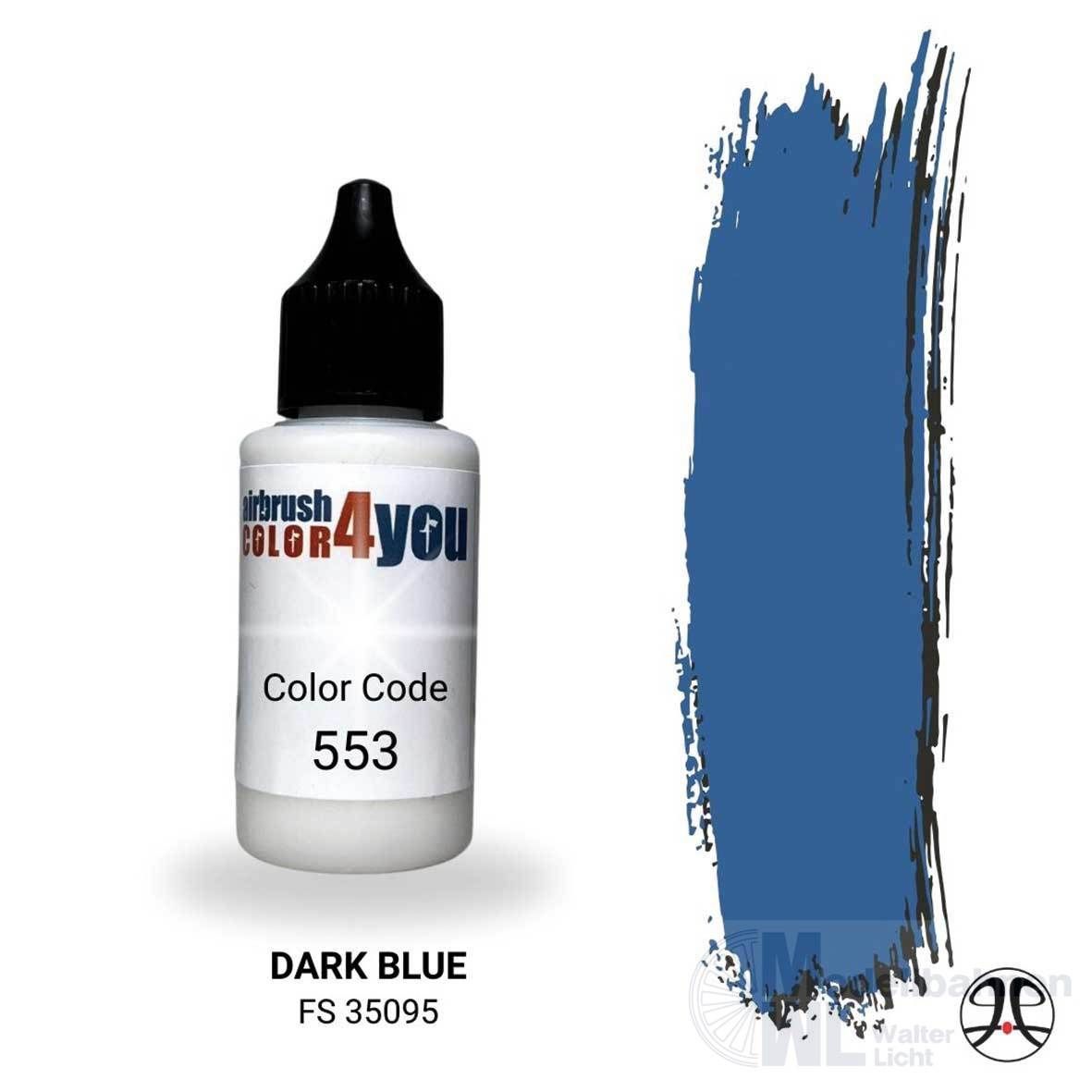 Busch 961000553 - Acrylfarbe Dunkelblau 30ml