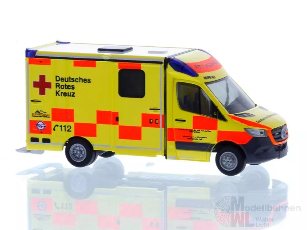 Rietze 76142 - Strobel RTW ´18 DRK Pirna H0 1:87