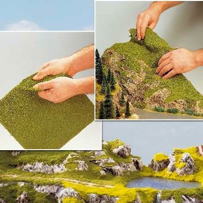 Busch 7392 - Pflanzen-Vlies H0 1:87 / TT 1:120 / N 1:160 / Z 1:220