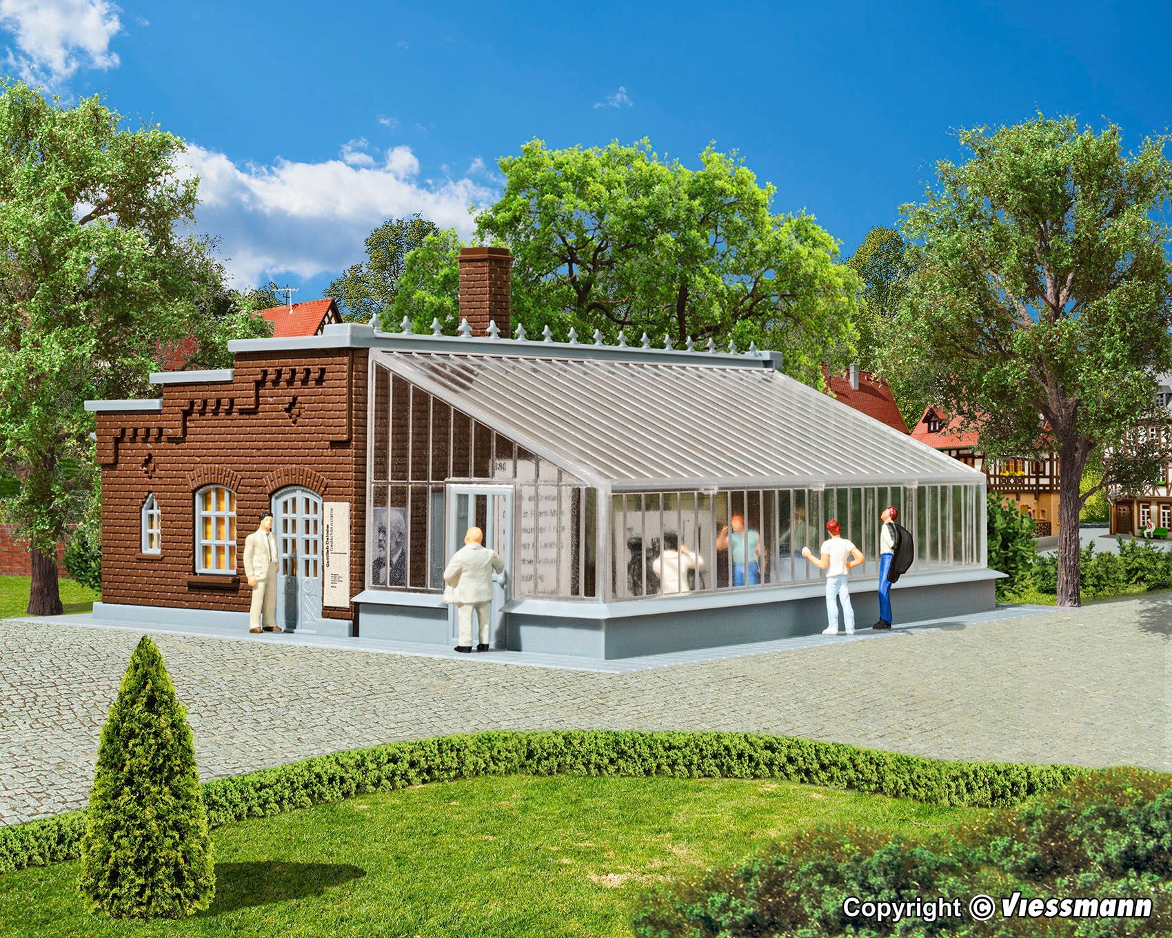 Vollmer 43125 - Gottlieb-Daimler-Gedenkstätte H0 1:87