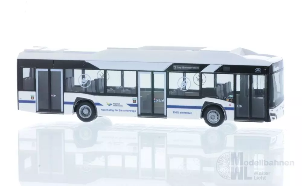 Rietze 76811 - Solaris Urbino 12 ´19 electric Zugerla H0 1:87