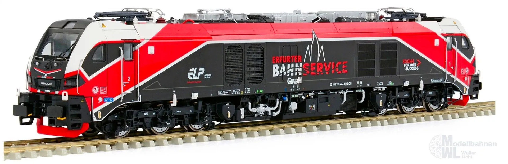 Sudexpress S1592271 - Zweikraftlok BR 159 227-8 EuroDual Erfurter Bahnservice Ep.VI H0/GL