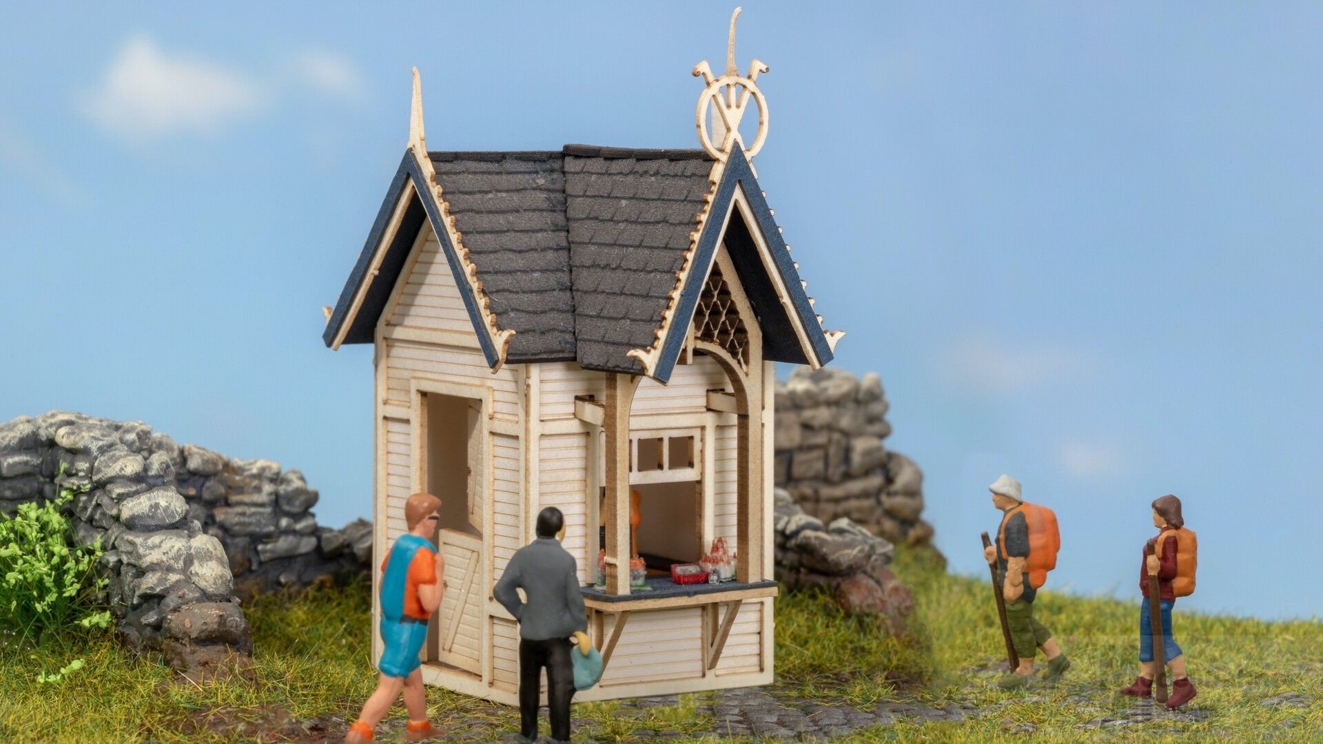 Noch 14383 - Souvenierstand H0 1:87