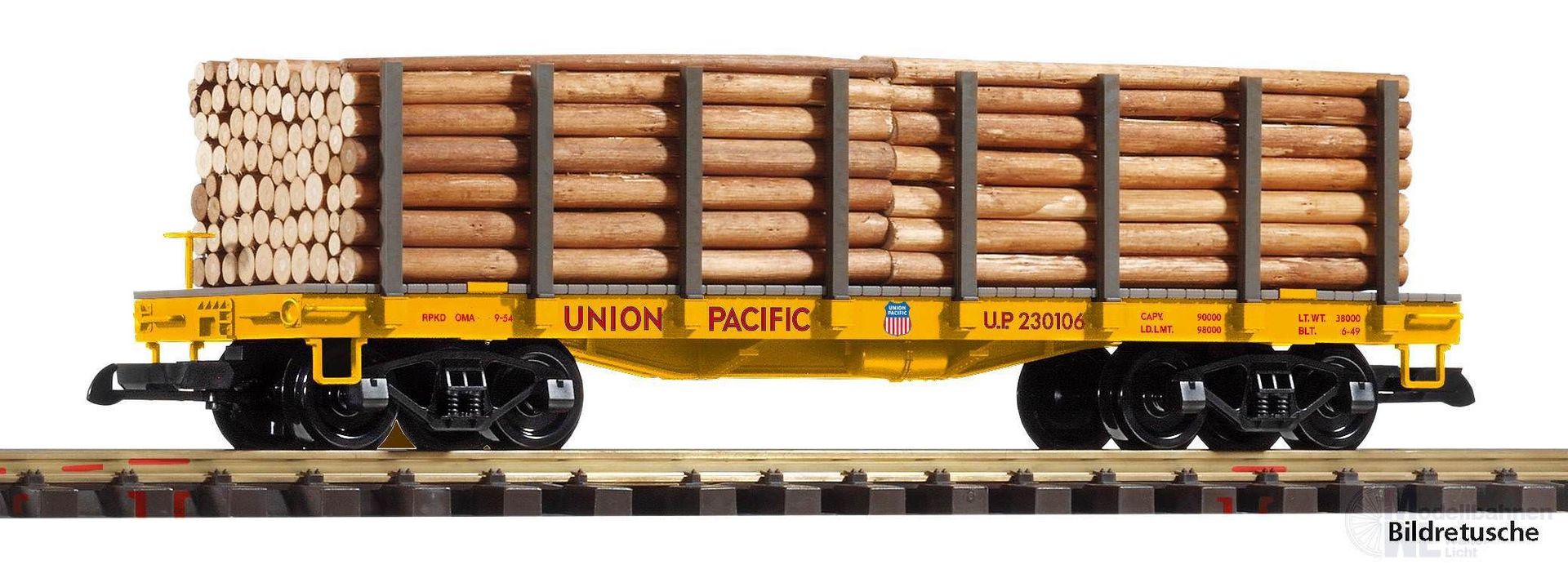 Piko 38798 - Rungenwagen UP mit Holzladung Spur G 1:22,5