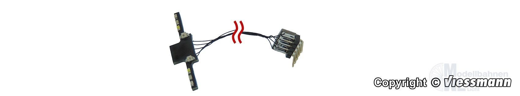 Viessmann 8420 - CarMotion Nachrüst-Set für kibri Anhänger/Auflieger Beleuchtung H0 1:87