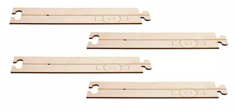 Faller 161911 - Laser-Street Fahrbahn Gerade H0 1:87