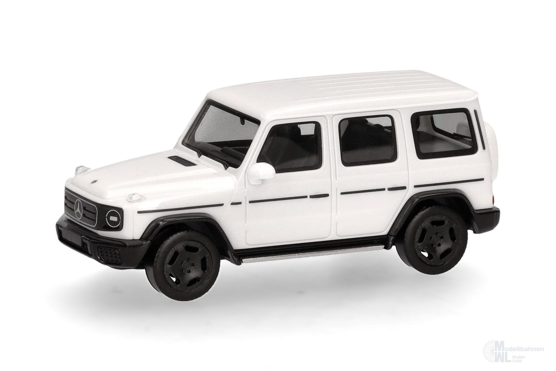 Herpa 421195 - Mercedes-Benz G580 EQ (N465) weiß H0 1:87 Herpa 421195 - Mercedes-Benz G580 EQ (N465) weiß H0 1:87