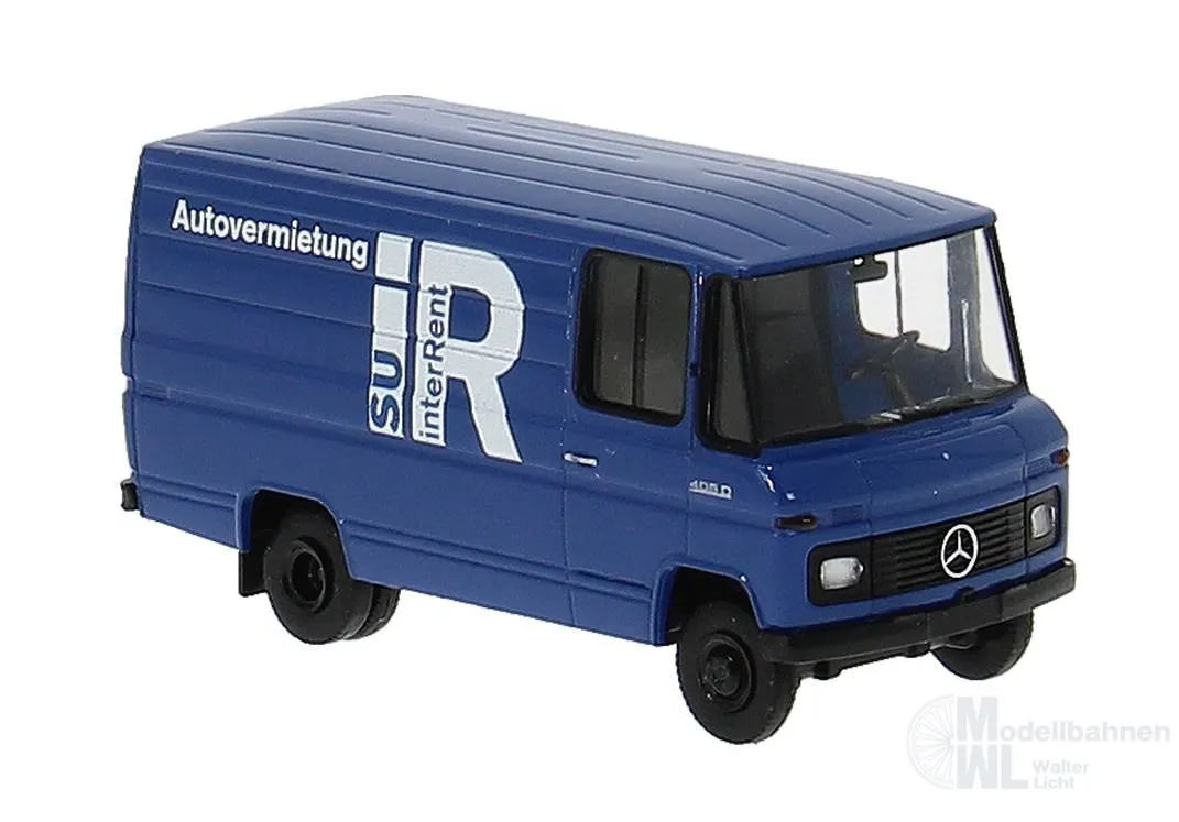 Brekina 36864 - Mercedes-Benz L 406D Kasten InterRent Autovermietung H0 1:87