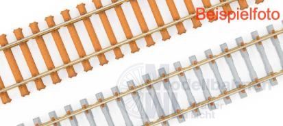 Lenz 45014-01 - Gleis flexibel mit Stahlschwellen Länge 914,40 mm (VE 12) Spur 0
