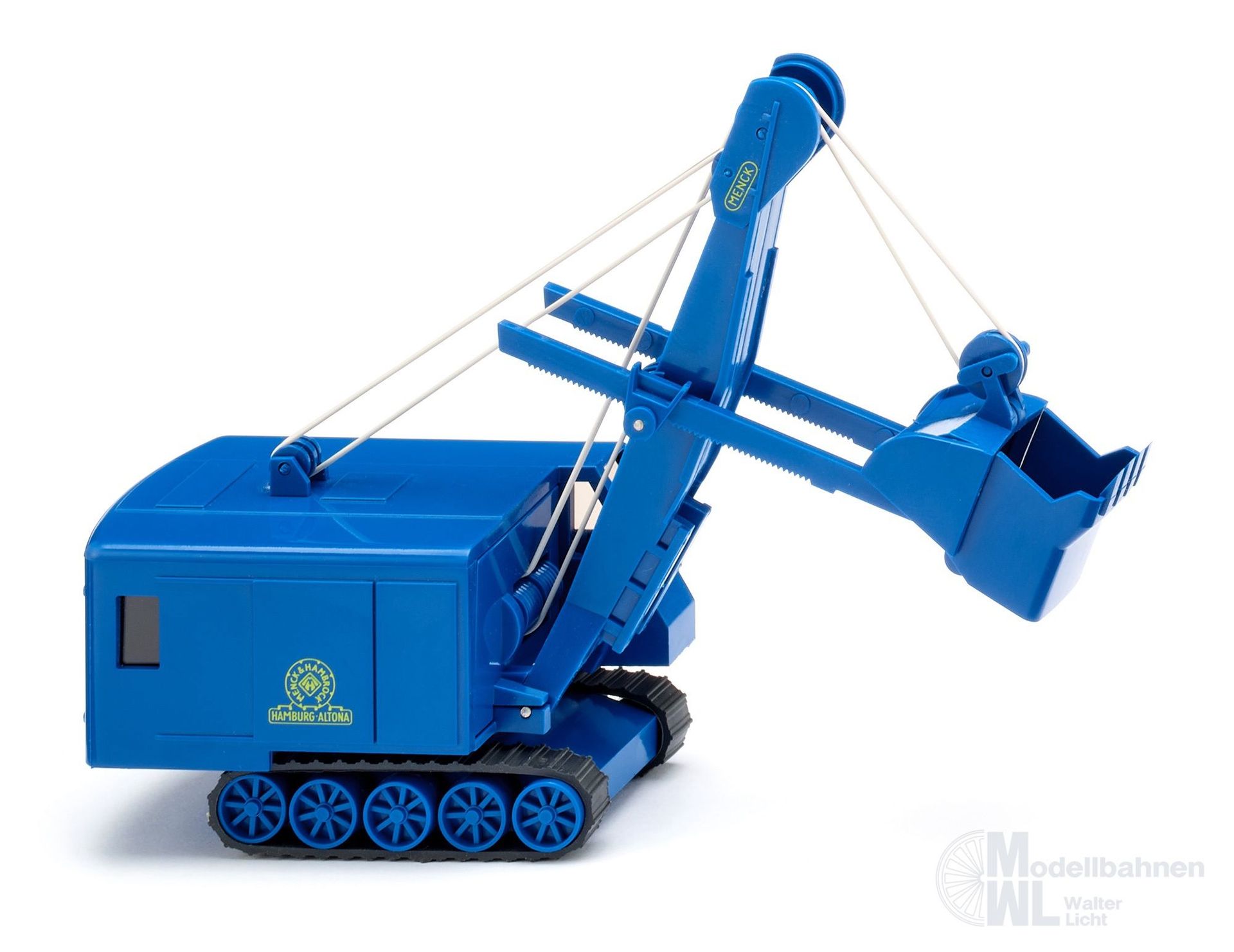 Wiking 089707 - Menck-Bagger - enzianblau H0 1:87
